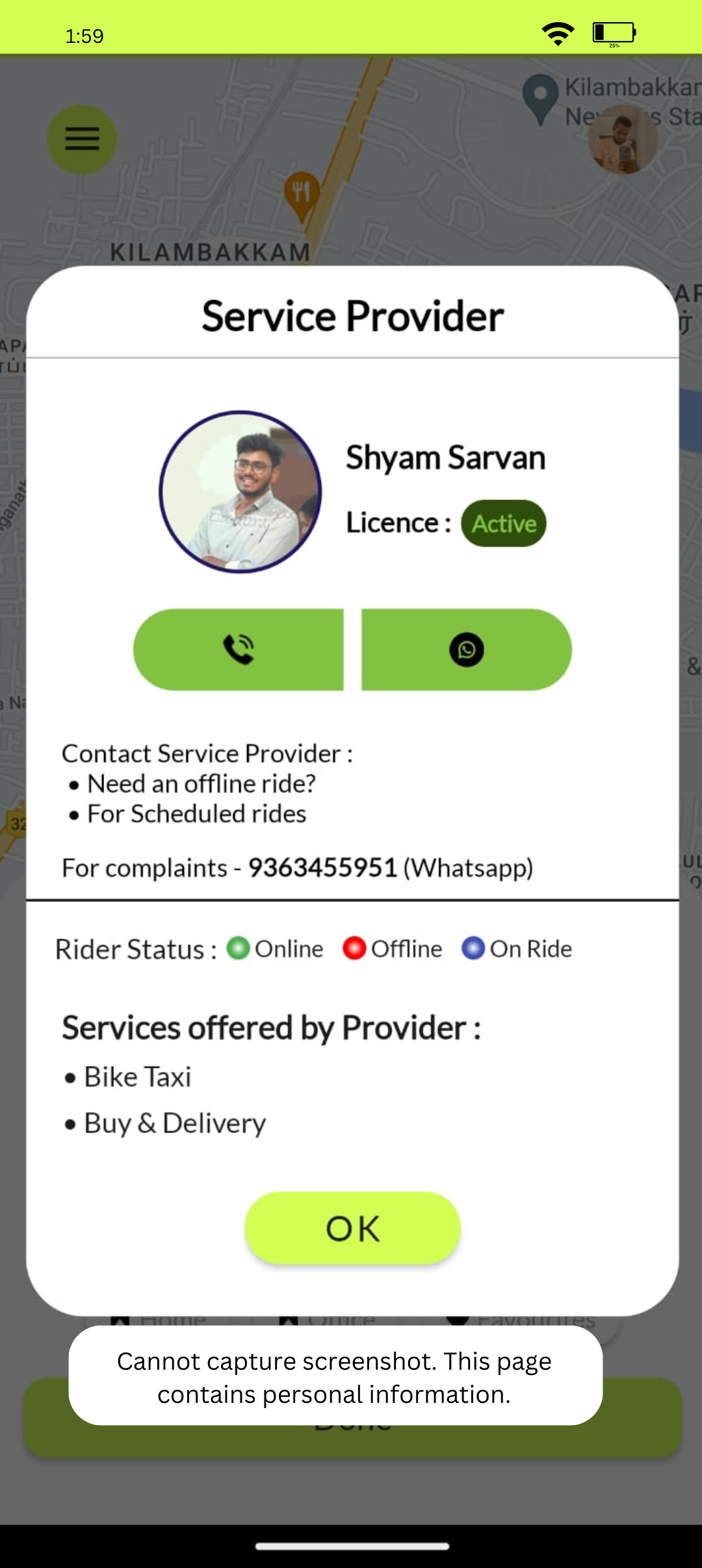 professional bike taxi riders